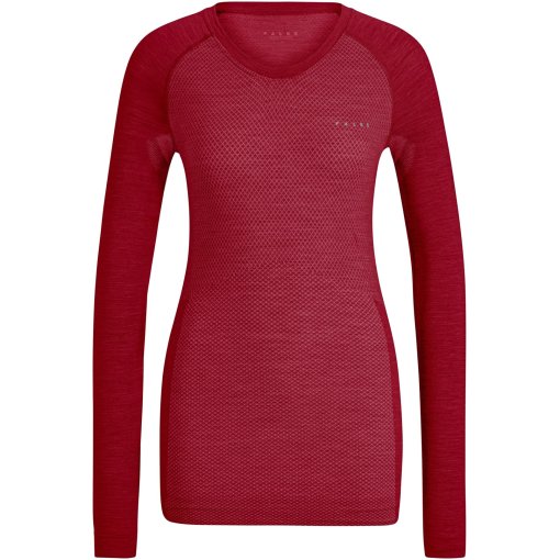 Foto de Falke Camiseta de Manga Larga Mujer - Wool-Tech Light Crew Neck - rojo 8644