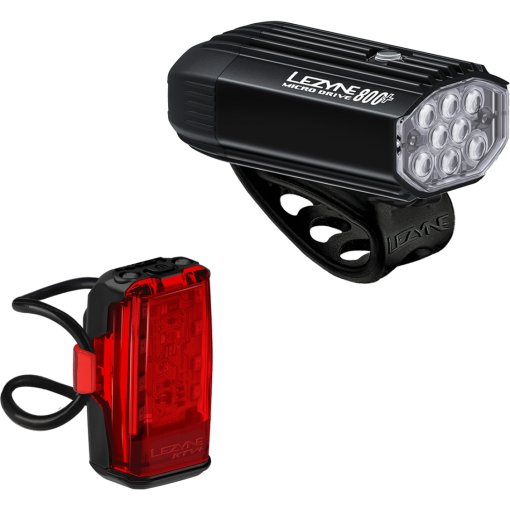 Zdjęcie: Lezyne Micro Drive 800+ | KTV+ Drive Zestaw oświetleniowy
