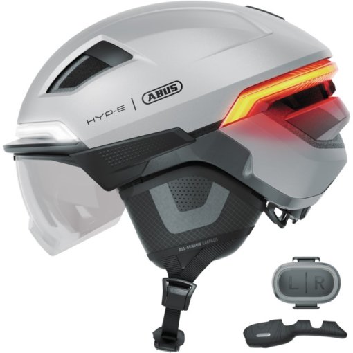 Foto de ABUS Casco - HYP-E BL.ACE - gleam silver