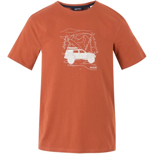 Foto de Regatta Camiseta Hombre - Cline IX - Baked Clay Jeep V2Q