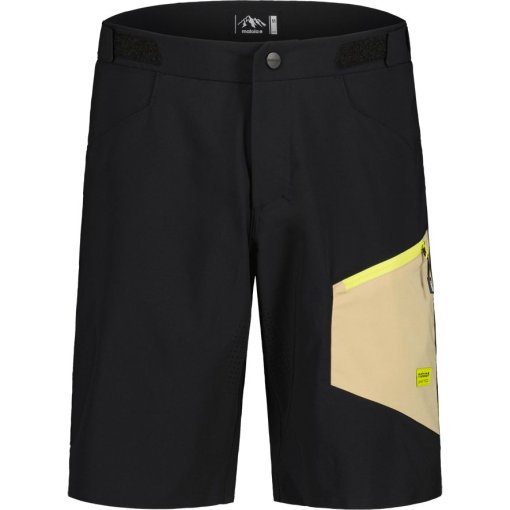 Foto de Maloja Pantalones Cortos Ciclismo Hombre - FuornM. - deep black multi 8862