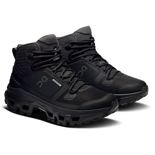 Foto de On Botas Senderismo Mujer - Cloudrock Mid Waterproof - Negro | Negro