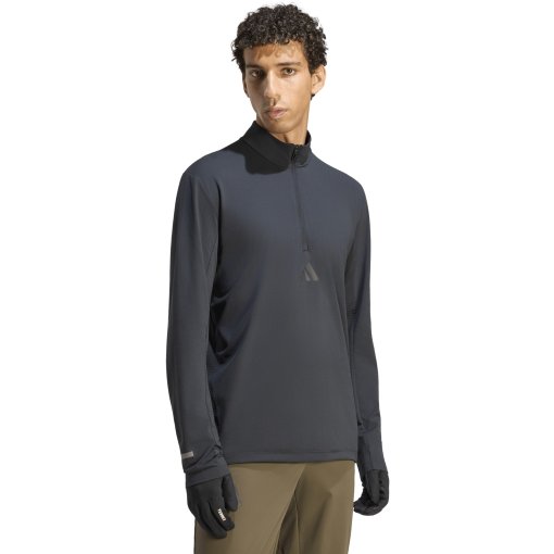 Picture of adidas TERREX Xperior Half Zip Longsleeve Men - carbon KD1101