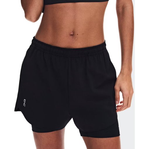 Photo produit de On Train 2-in-1 Shorts pour femmes - Noir