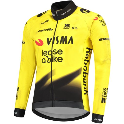 Photo produit de RAPidGEAR Team Visma | Lease a Bike Replica Veste d&#039;hiver pour hommes 2026 - yellow