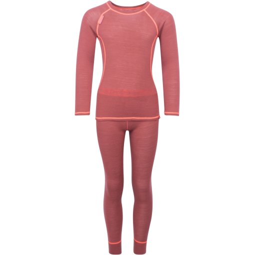 Image de Trollkids Ensemble de Sous-Vêtements Fille - Merino Baselayer - Frozen Berry