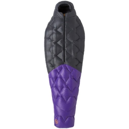 Produktbild von Big Agnes Fly Creek UL 25° Schlafsack - Regular - Zip Mid - asphalt/royal purple