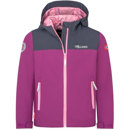 Bild von Trollkids Telemark Jacke Kinder - Fresh Berry/Graphite