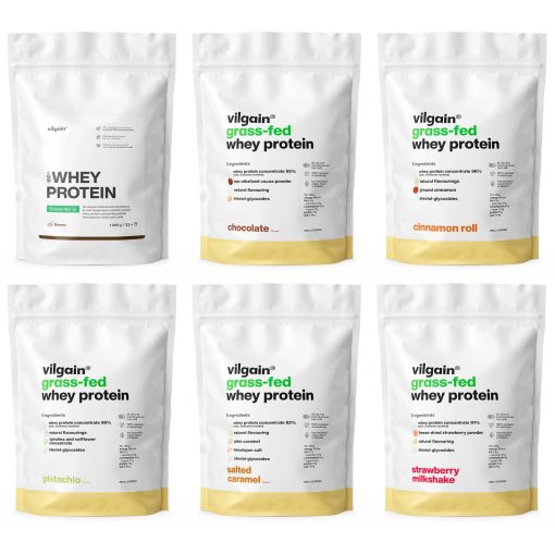 Produktbild von Vilgain Grass‑Fed Whey Protein - Eiweiß-Getränkepulver - 1000g