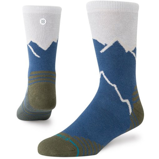 Produktbild von Stance Peaking Hike Crew Socken Unisex - navy