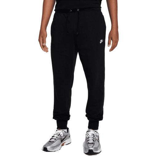 Foto de Nike Pantalones Chándal Hombre - Club French Terry - negro/negro/blanco FN3801-010