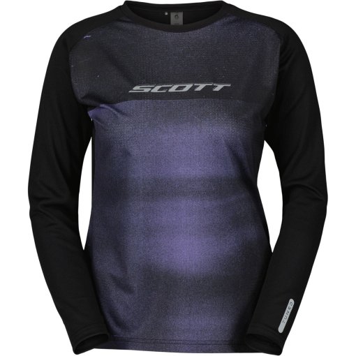Foto de SCOTT Maillot de Manga Larga Mujer - Trail Tuned - black/swish purple
