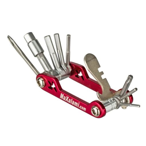 Immagine prodotto da MaXalami Multiattrezzo Mini + 2x Patch per Pneumatici Tubeless - K-13