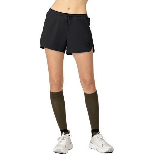 Foto de Norrona Pantalones Cortos Mujer - senja flex1 4&quot; - Caviar