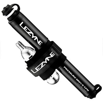 Foto de Lezyne Pressure Drive CFH Mini Bomba con Lever Kit y Cartucho - negro