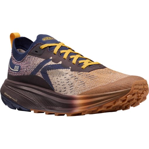 Produktbild von KEEN Seek Trailrunning-Schuhe Herren - Chipmunk/Symphonic Sunset