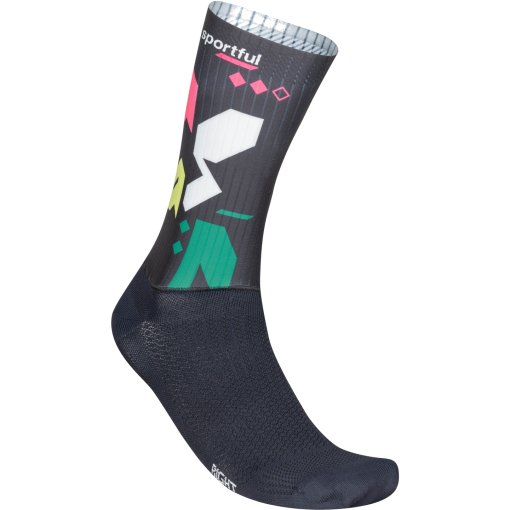 Produktbild von Sportful Stripe Fahrradsocken Herren - 002 Black - Sagan 10th Anniversary