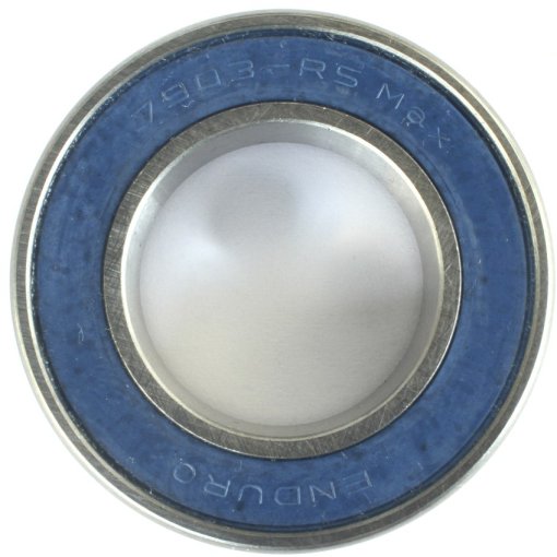 Foto de Enduro Bearings 7903 2RS - ABEC 3 MAX - Angular Contact Ball Bearing - 17x30x7mm
