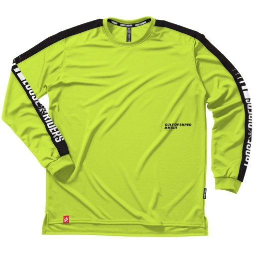 Immagine prodotto da Loose Riders Maglia a Maniche Lunghe Uomo - Retro - Neon