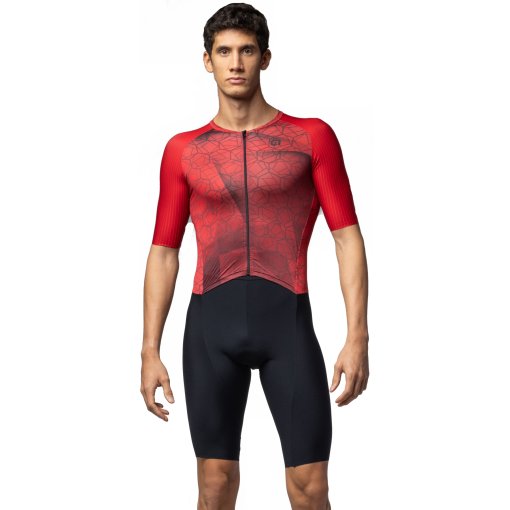 Foto de Alé Mono Hombre - TRIATHLON Beyond - rojo