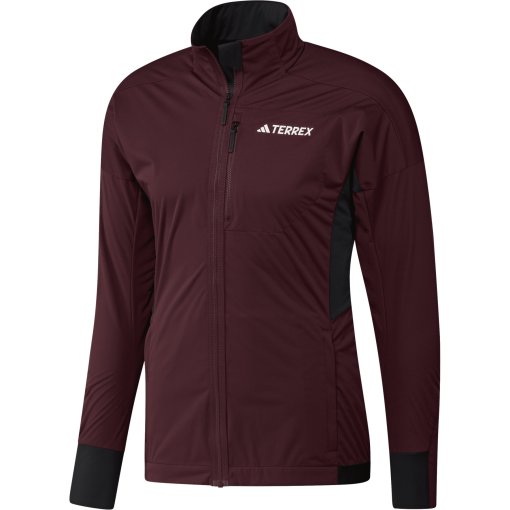 Foto de adidas TERREX Xperior Crosscountry Skiing Chaqueta Soft Shell Hombre - shadow red HZ4415