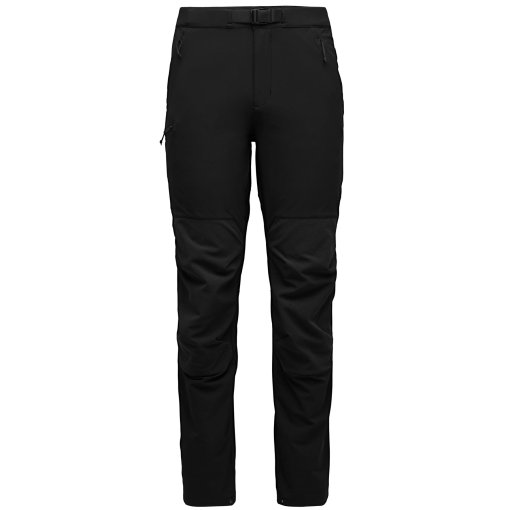 Foto de Black Diamond Pantalones Escalada Hombre - Alpine Hybrid - Negro-Negro