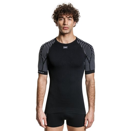 Immagine prodotto da X-Bionic Canottiera Uomo - Invent 4.0 LT Round Neckle - opal black/arctic white
