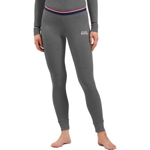 Photo produit de Odlo Caleçon Long Femme - Active Warm Originals - odlo steel grey melange