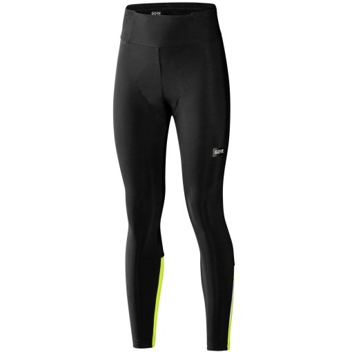 Photo produit de GOREWEAR Collant Cycliste Femme - Progress Thermo - noir/neon yellow 9908