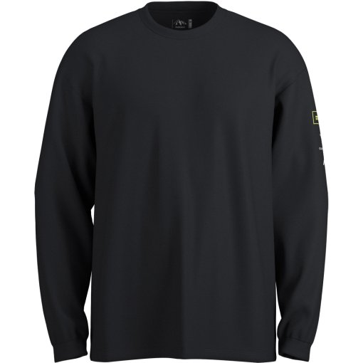 Foto de Maloja SaccaroM. Heavy Organic Cotton Manga larga Hombre - deep black 8833