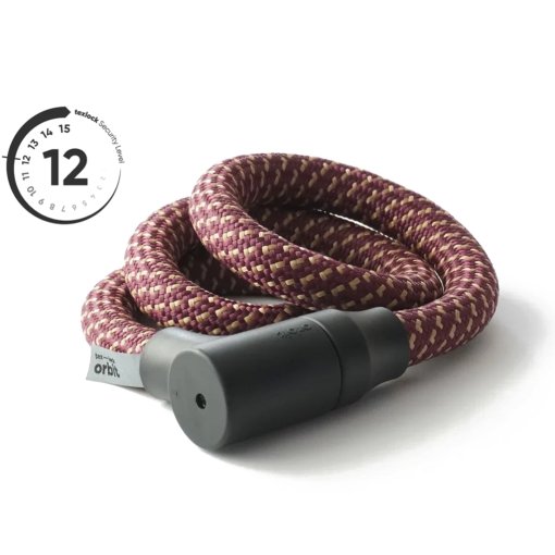 Produktbild von tex–lock orbit Seilschloss - 120cm - chateau red