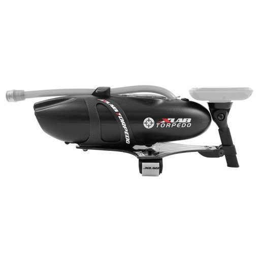 Photo produit de XLAB Torpedo System Versa 500 Carbon Hydration System + Bottle Cage + Computer Mount - airflow black