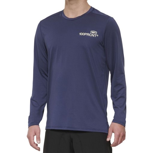 Foto de 100% Maillot de Manga Larga Hombre - Airmatic - indigo