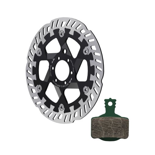 Immagine prodotto da Magura eSTOP Optimized Kit - MDR-P Disc Rotor | 7.S Sport Brake Pads - 180mm