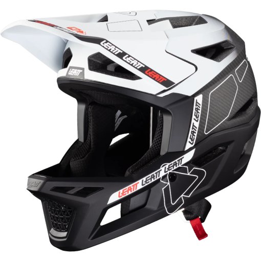 Picture of Leatt Gravity 6.0 Carbon MTB Helmet - white