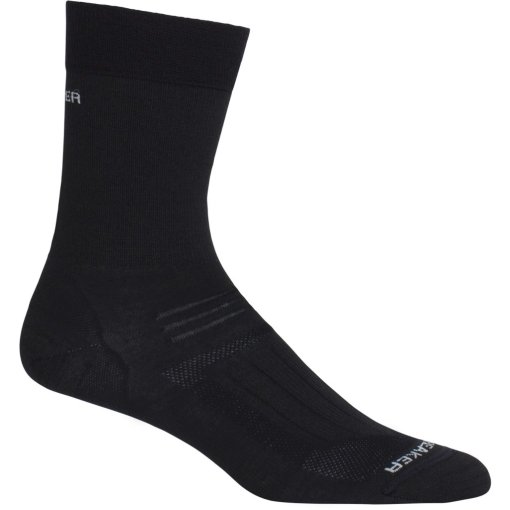 Foto de Icebreaker Calcetines Mujer - Merino Hike Liner Crew - Negro