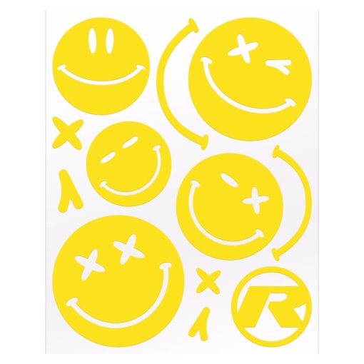 Picture of rie:sel design re:flex - Reflective Stickers Set - smile
