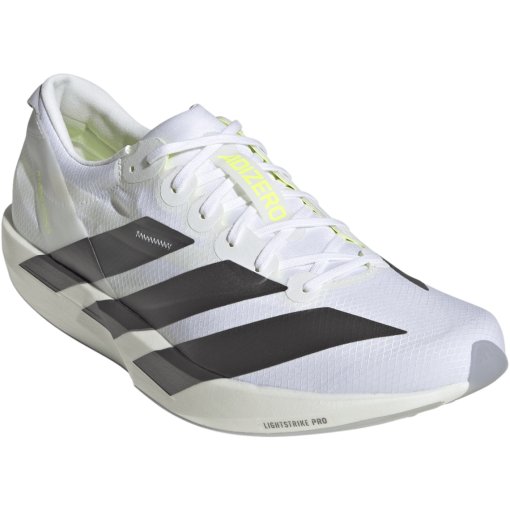 Picture of adidas Adizero Adios 9 Running Shoes Men - white/iron metallic/solar yellow KH8894