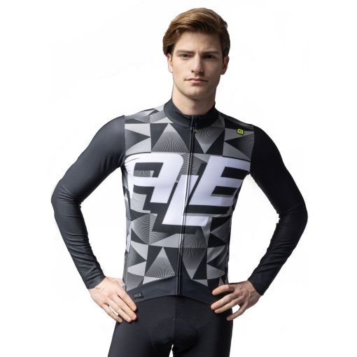 Foto de Alé Maillot de Manga Larga Hombre - PR-E Multiverso - negro