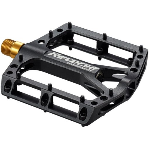 Produktbild von Reverse Components Black One Titanium Pedal - schwarz / schwarz
