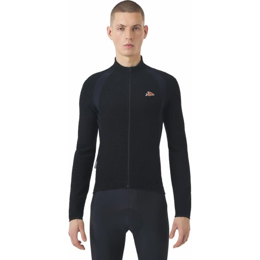 Foto de Café du Cycliste Maillot de Manga Larga Hombre - Marguerite - negro