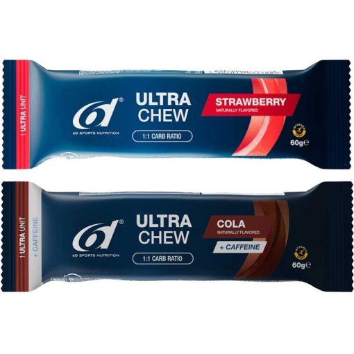 Image of 6d Sports Nutrition Ultra Chew - Fruit bar - 60g