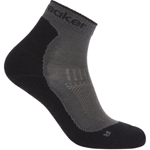 Foto de Icebreaker Calcetines Mujer - Merino Hike+ Light Mini - Obsidian/Negro