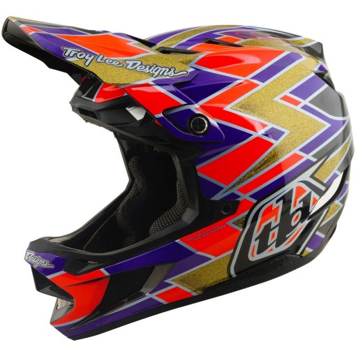 Productfoto van Troy Lee Designs D4 Carbon MIPS Helm - Flush Violet