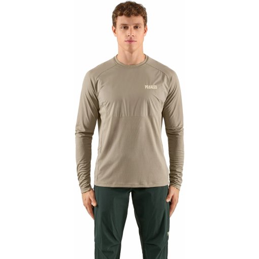 Immagine prodotto da PEdALED Maglia a Maniche Lunghe Uomo - Yama Trail Power Dry® - Grigio