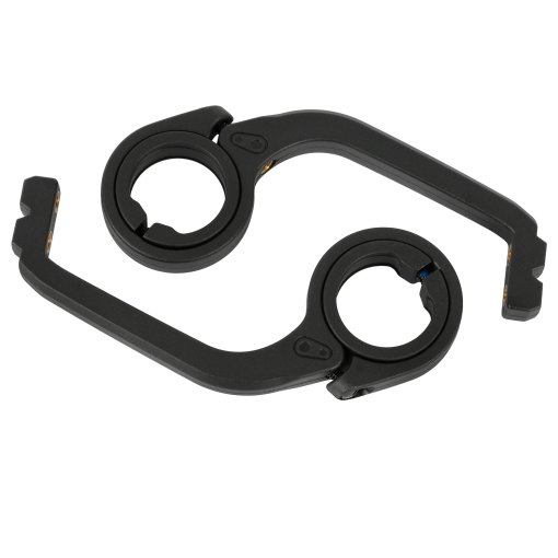 Productfoto van Crankbrothers Vervangende Armkit voor Handbeschermers van het type Guardian Integrated - CBET90147 - zwart