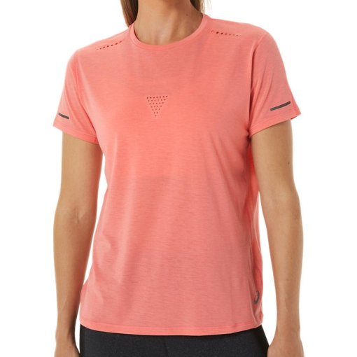 Foto de asics Camiseta Mujer - Metarun - papaya/guava