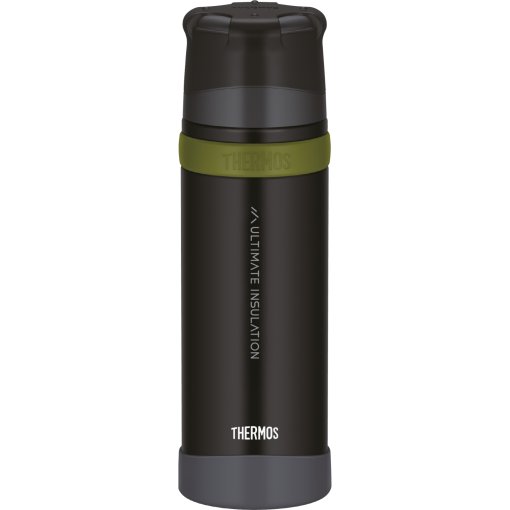 Picture of THERMOS® Mountain Beverage Bottle 0.75L - charcoal black mat