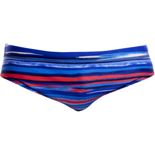 Produktbild von Funky Trunks Classic Eco Badeslip Herren - Lost Lines