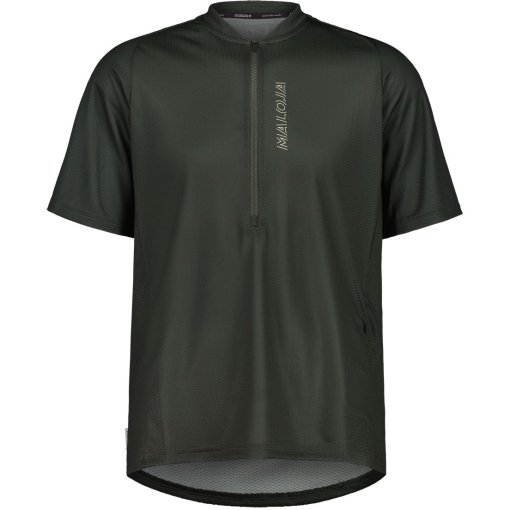 Immagine prodotto da Maloja Maglia a Maniche Corte Uomo - VattaroM. All Mountain Trail - deep forest 0550